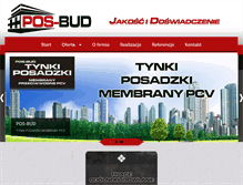 Tablet Screenshot of pos-bud.com
